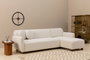 Atelier Del Sofa Sofá Esquinero Right (L3-CHL) Blanco 162 x 273 x 93 x 86 cm